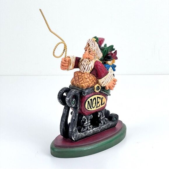 David Frykman Santa Portfolio Exclusive Event Piece 1999 Noel Sleigh - Picture 4 of 8